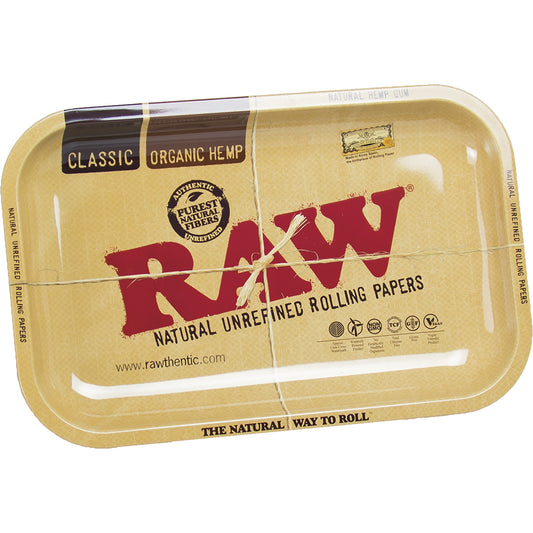 Small RAW Metal Rolling Tray