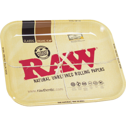 Large RAW Metal Rolling Tray (Classic)