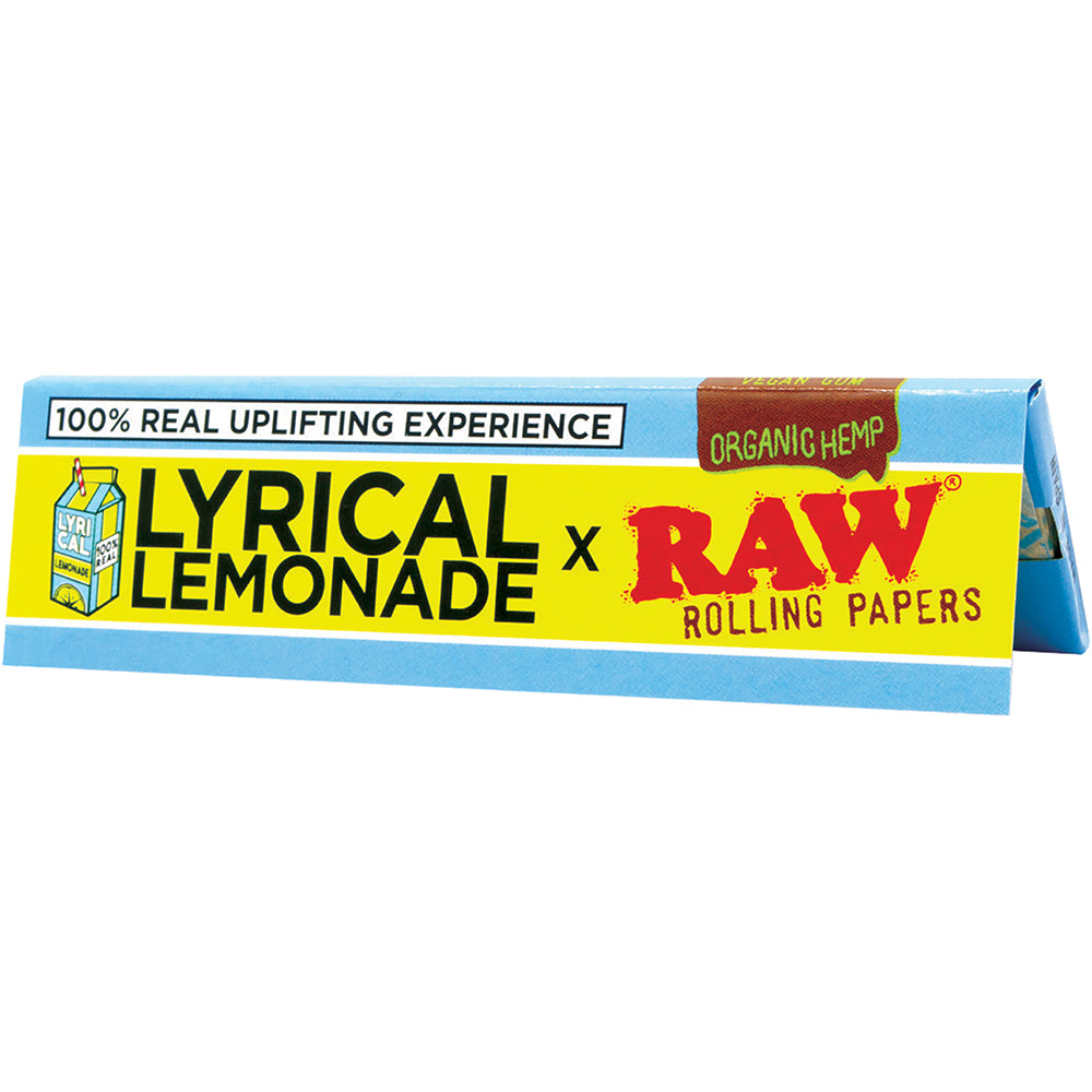 RAW x Lyrical Lemonade Rolling Papers - 50 count (King Size Wide)