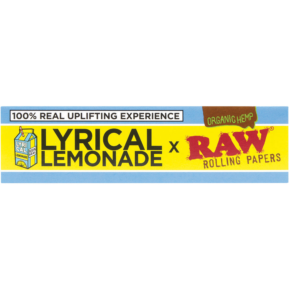 RAW x Lyrical Lemonade Rolling Papers - 50 count (King Size Wide)