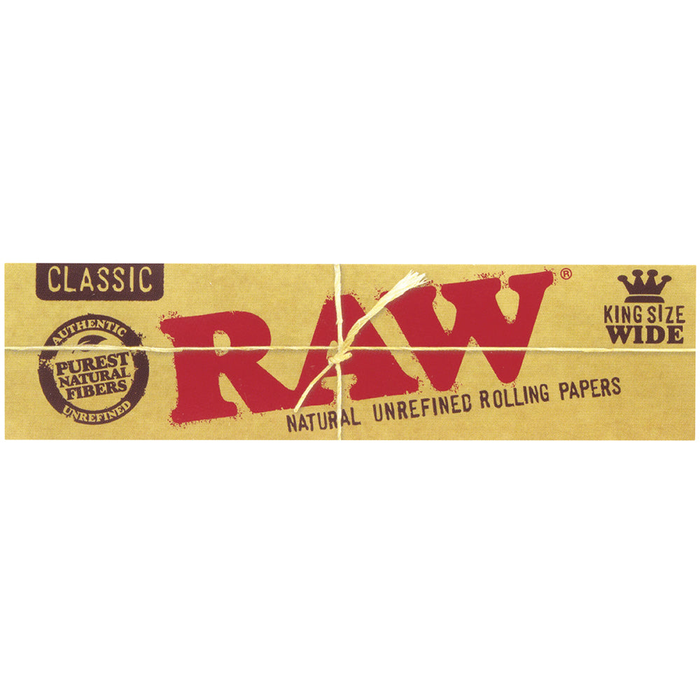 RAW Classic Papers - 50 count (King Size Wide)
