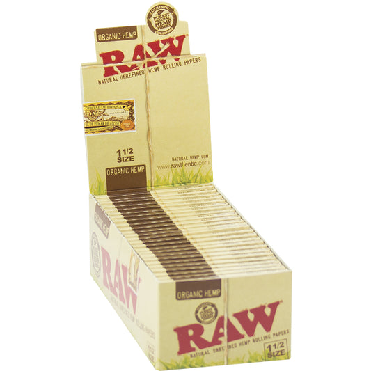 RAW Organic Papers - 25 count (1 1/2")
