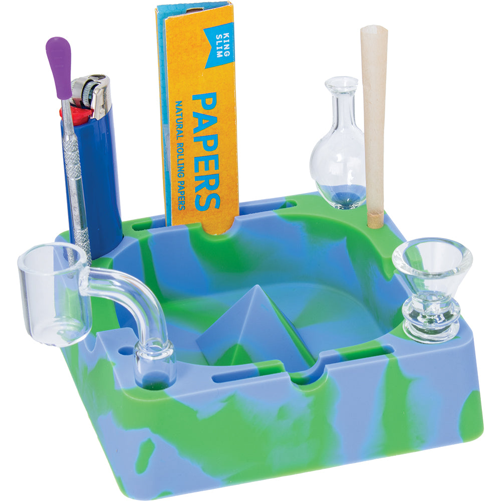 Square Silicone Ashtray (6 count)