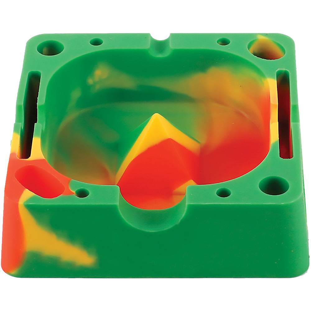 Square Silicone Ashtray (6 count)