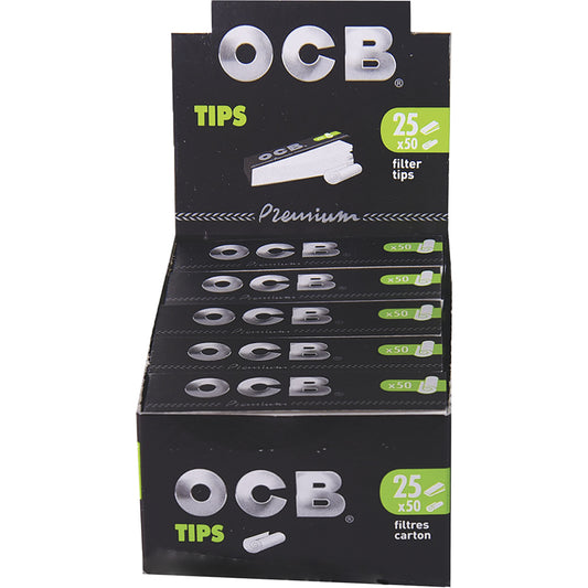 OCB Premium Filter Tip Booklets (25 Count)