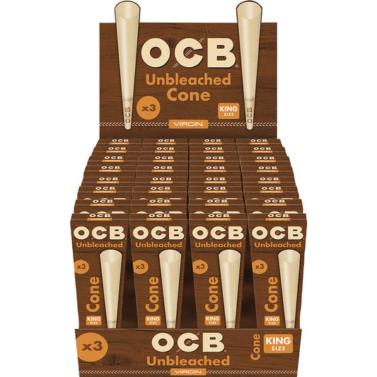 OCB 3-Pack King Size Cones (32 Count)