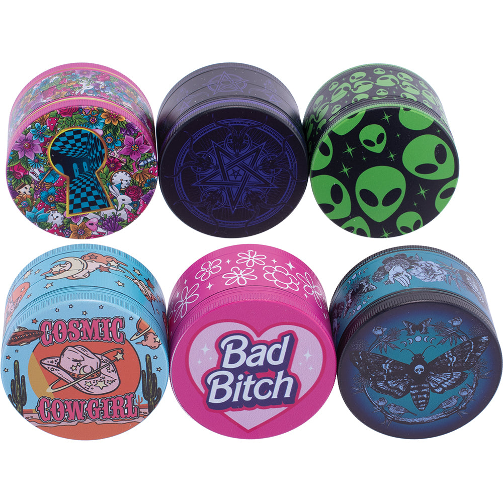 Wacky 4-Piece Grinder Display (6 Count)