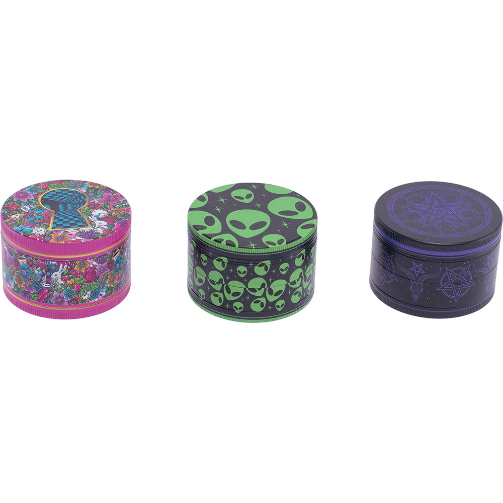 Wacky 4-Piece Grinder Display (6 Count)