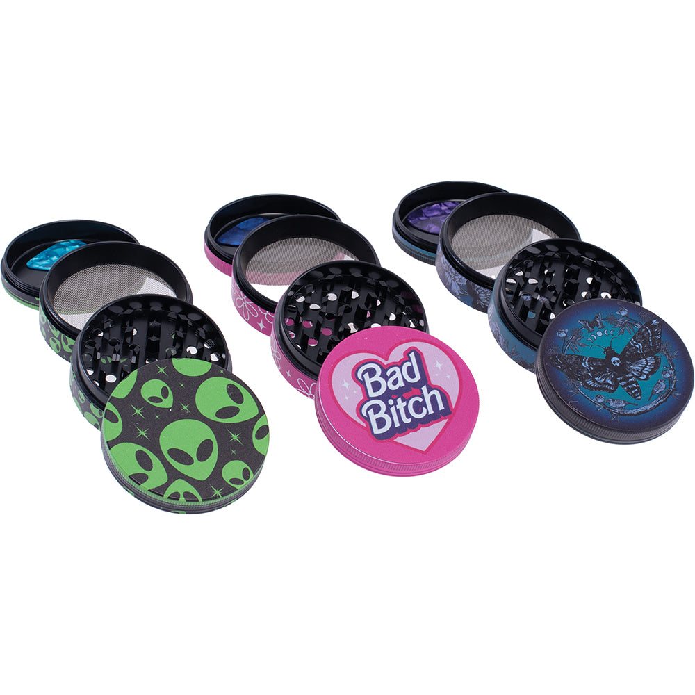 Wacky 4-Piece Grinder Display (6 Count)