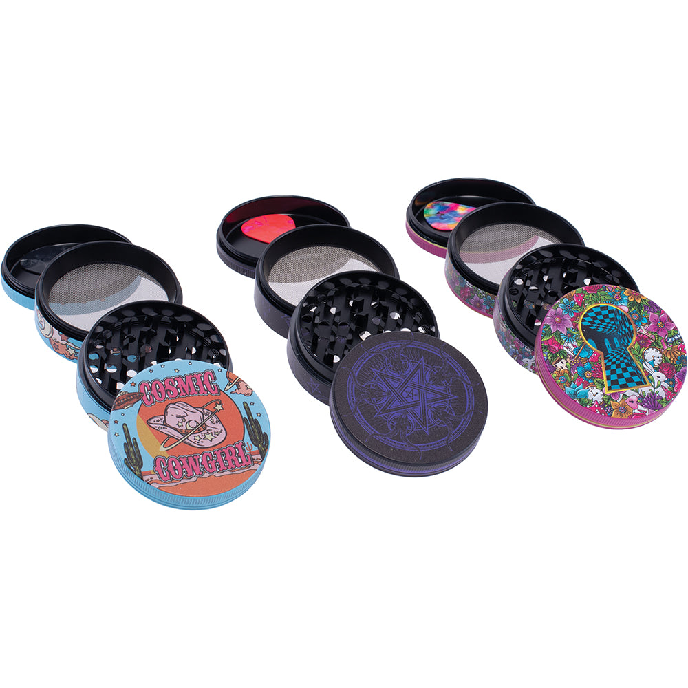 Wacky 4-Piece Grinder Display (6 Count)