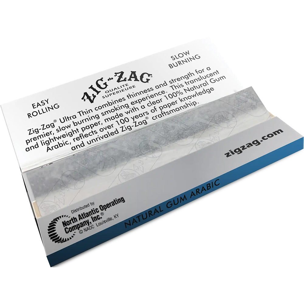 Zig Zag Ultra Thin Rolling Papers 1 1/4 (24 count)