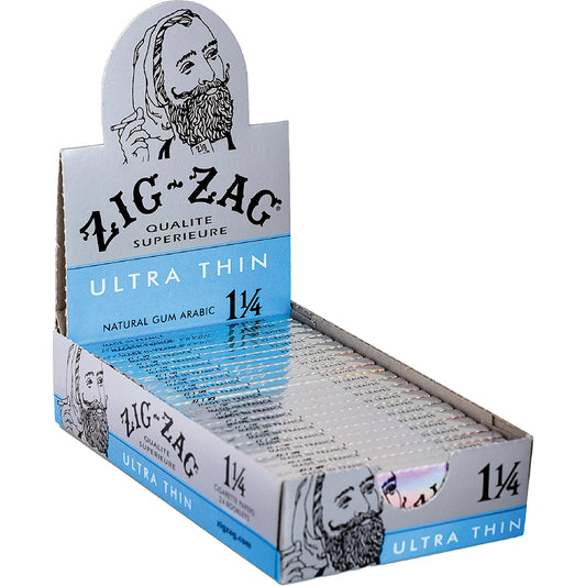 Zig Zag Ultra Thin Rolling Papers 1 1/4 (24 count)