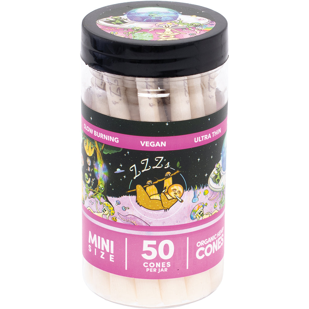 ZZZ's 'Intergalactic Trip' Cone Jars - 50 Count (Mini Size)