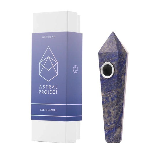 Lapis Lazuli Gemstone Pipe