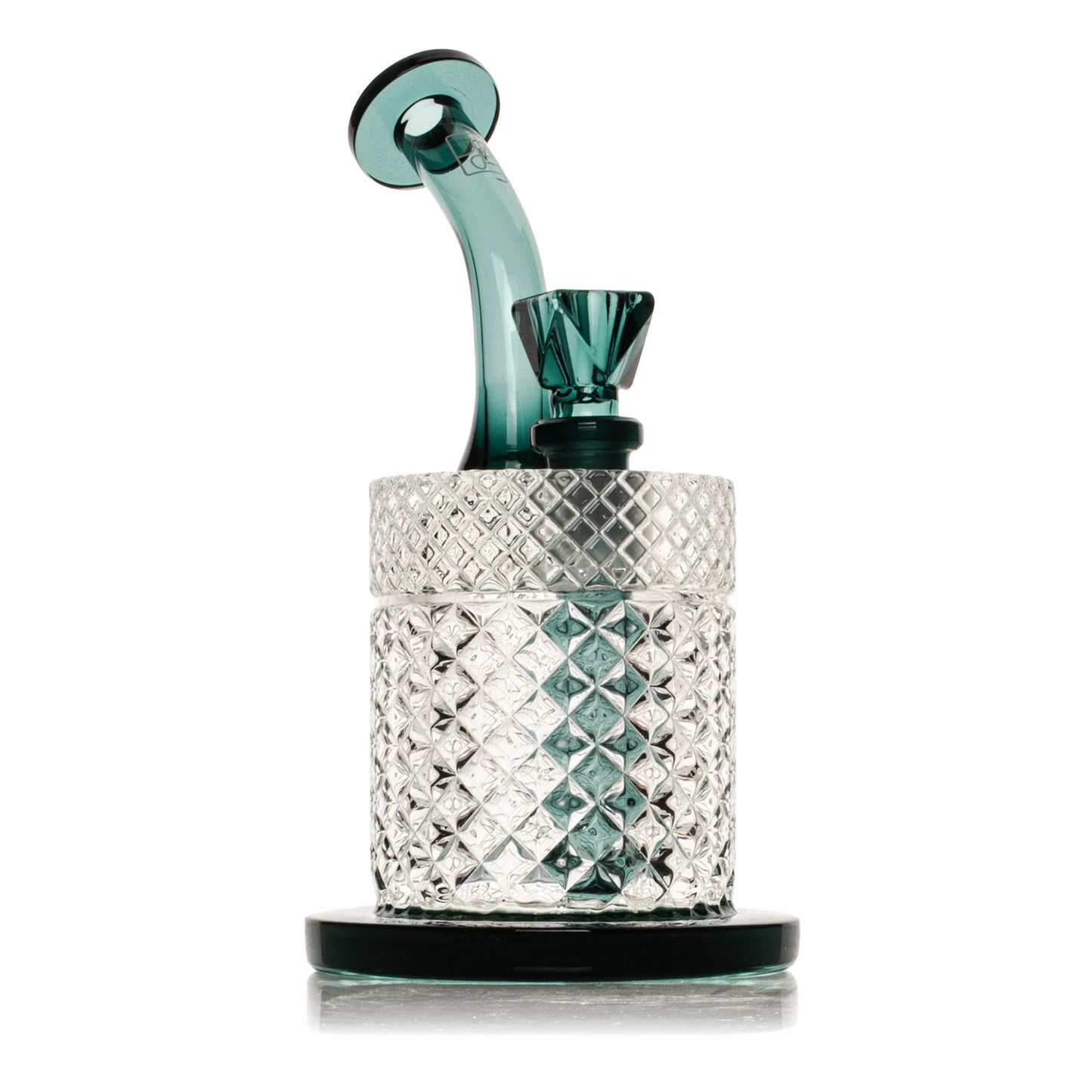 Jane West Twenties Collection Bubbler (Teal)