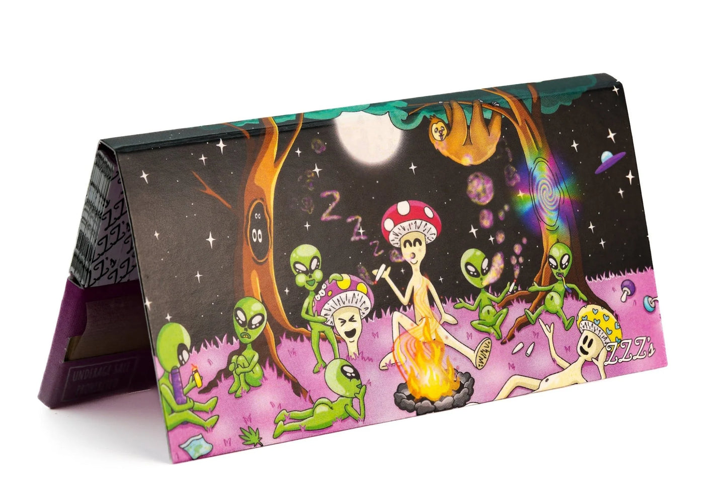 ZZZ's 'Intergalactic Trip' Rolling Rapers + Tips - 20 Count (King Size)