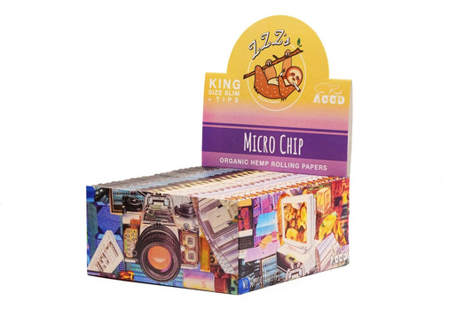 ZZZ's 'Microchip' Rolling Rapers + Tips - 20 Count (King Size)