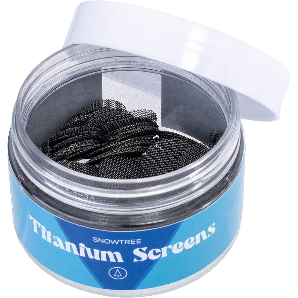 Pure Titanium Screens (Jar of 100)