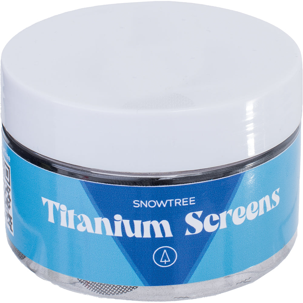 Pure Titanium Screens (Jar of 100)