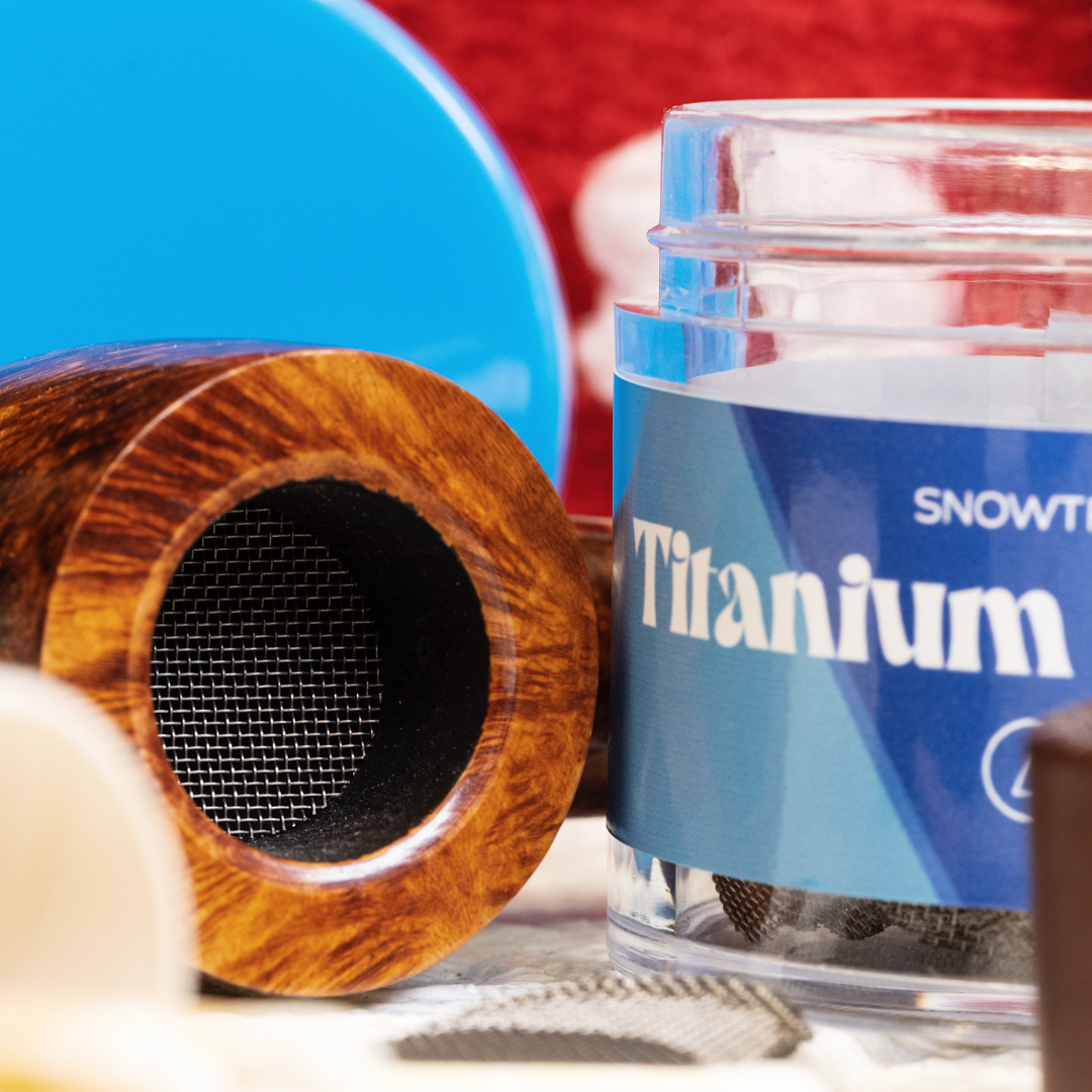 Pure Titanium Screens (Jar of 100)